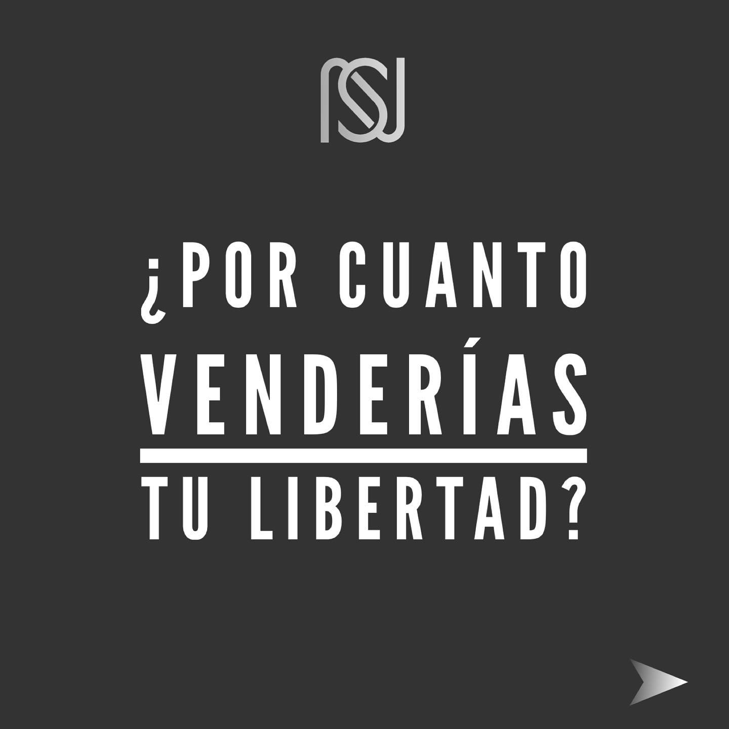 La libertad es innegociable, no hay prom…